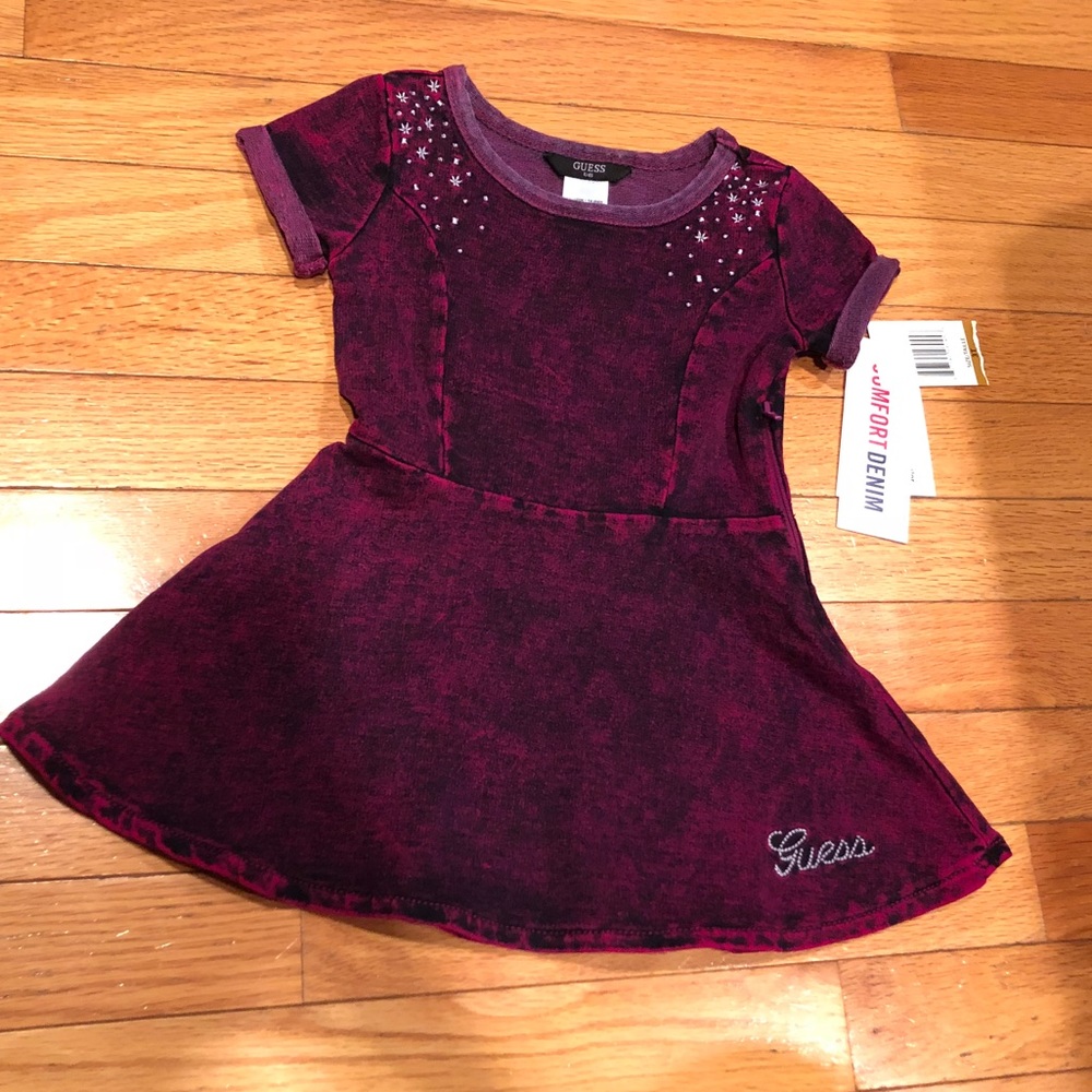 Guess dress soft denim style 100% cotton